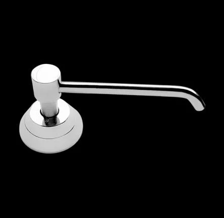 Dispensador de Sobreponer en Mesón Satinado. Capacidad 0.94 litros. Contiene: Tanque y Vástago - 8-AA-628-6 Ferregriferías S.A.S.